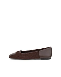 Women's ECCO® Margot Suede Ballerina Flat
