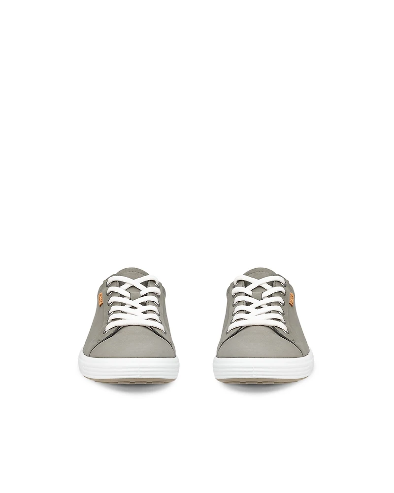 Women's ECCO® Soft 7 Nubuck Lace-Up Sneaker