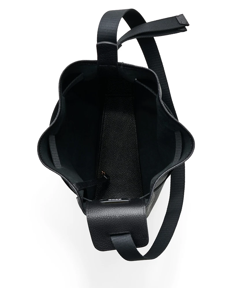 ECCO® Sail Pebbled Leather Medium Hobo Bag