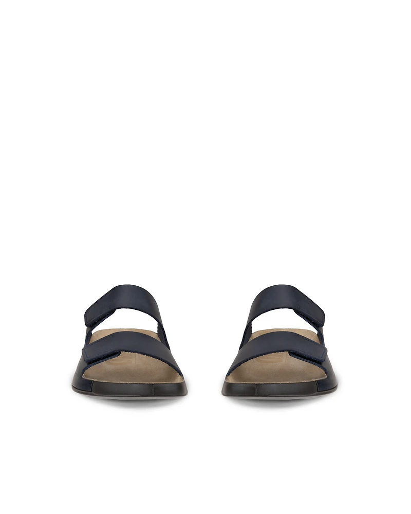 Men's ECCO® Cozmo Nubuck Two Strap Sandal
