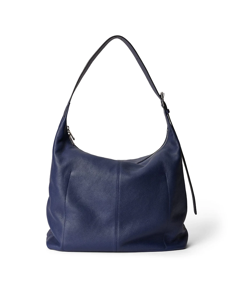ECCO® Soft Pebbled Leather Large Hobo Bag