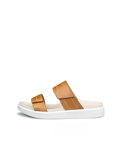 Women's ECCO® Soft Sandal Nubuck Slide