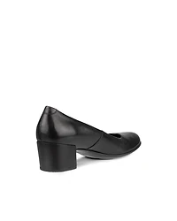 Women's ECCO® Dress Classic 35 Leather Block-Heeled Pump