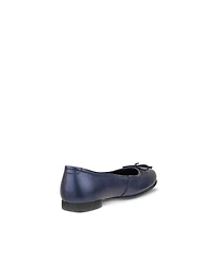 Kids' ECCO® Anine Leather Ballerina Flat