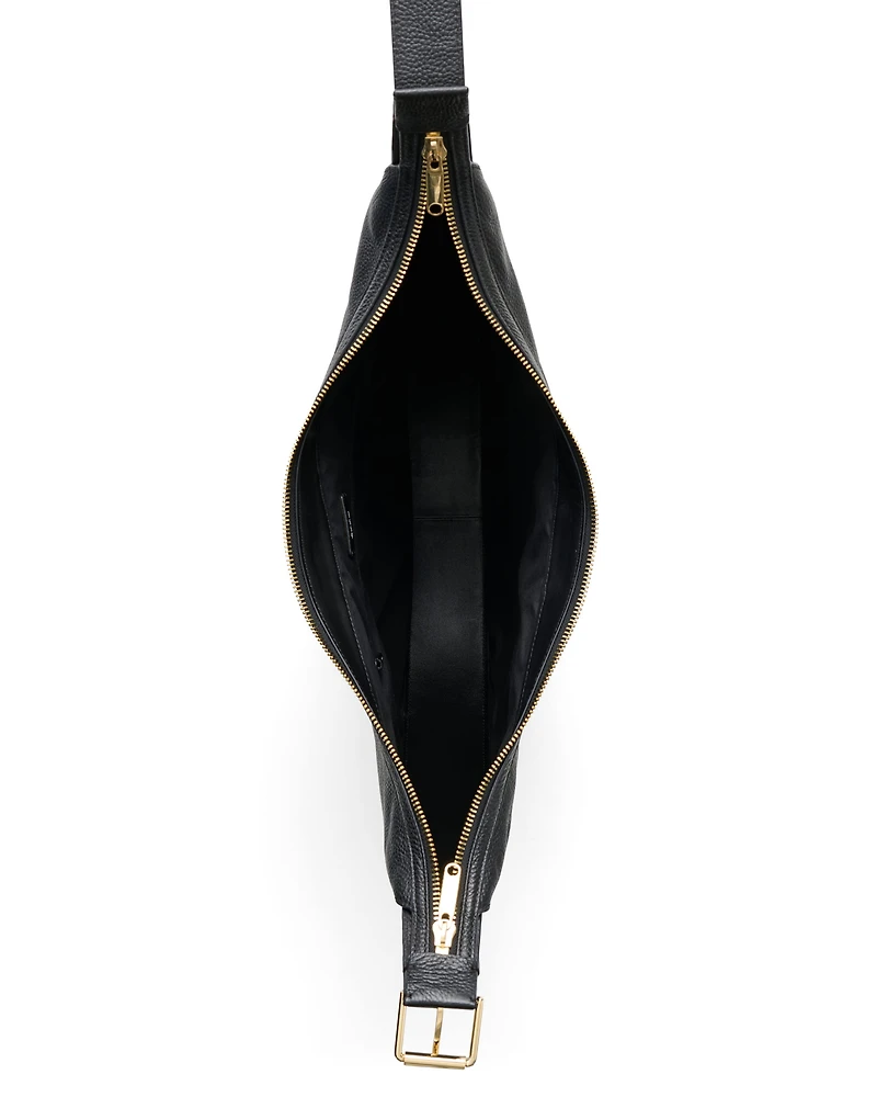 ECCO® Fortune Soft Pebbled Leather Large Shoulder Bag