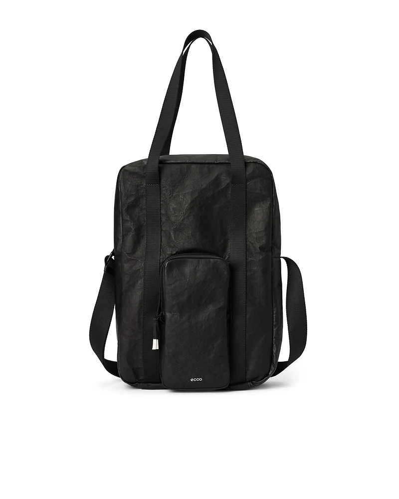 ECCO® Tote Packable North-South Leather Tote Bag