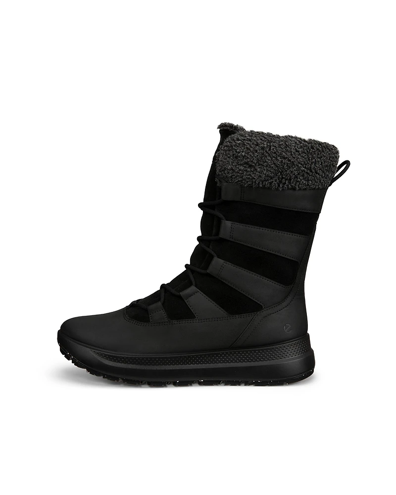 Women's ECCO® Solice Nubuck Waterproof Winter Boot