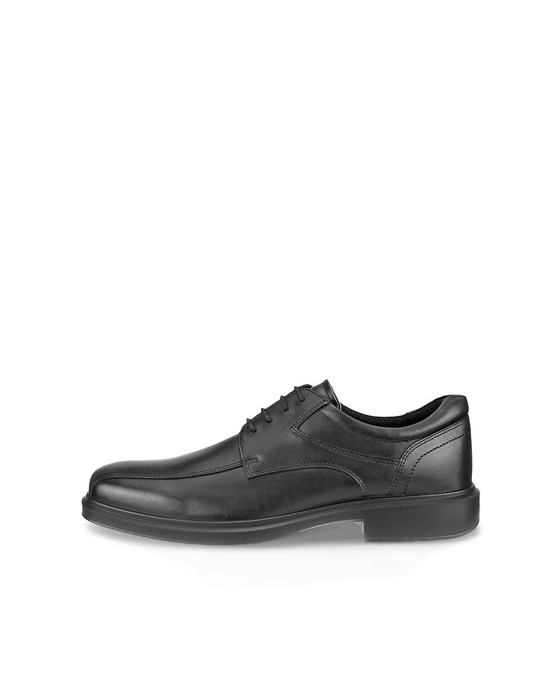 Men's ECCO® Helsinki 2 Leather Bike-Toe Derby Shoe