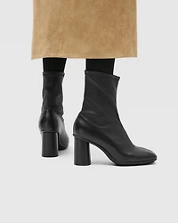 Women's ECCO® Sculpted Alba 65 Leather Mid-Cut Heel Boot