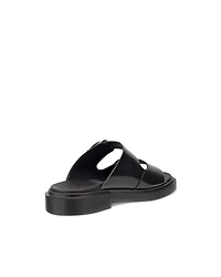Women's ECCO® Metropole Seoul Patent Leather Two Strap Sandal