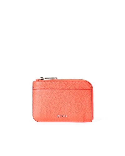 ECCO® Card Case Zipped Leather Card Case