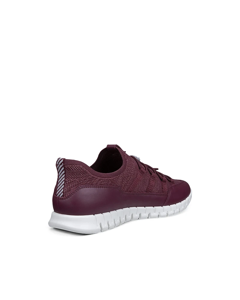 Women's ECCO® Gruuv Lite Textile Lace-Up Sneaker