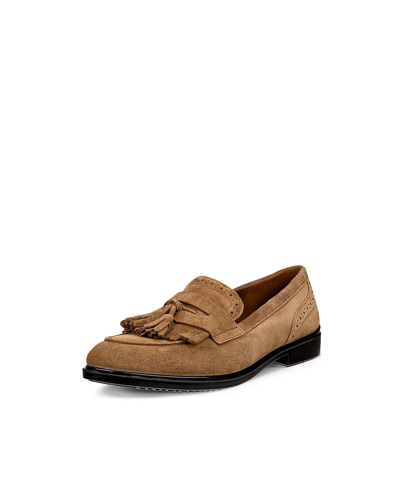 Women's ECCO® Dress Classic 15 Suede Loafer