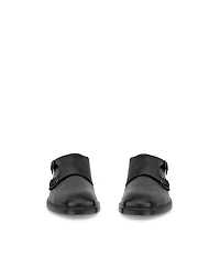 Men's ECCO® Metropole Milan Leather Double Monk Dress Shoe
