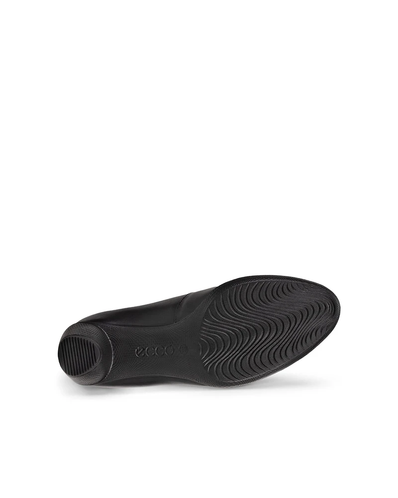 Women's ECCO® Sculptured 45 Leather Block-Heeled Pump