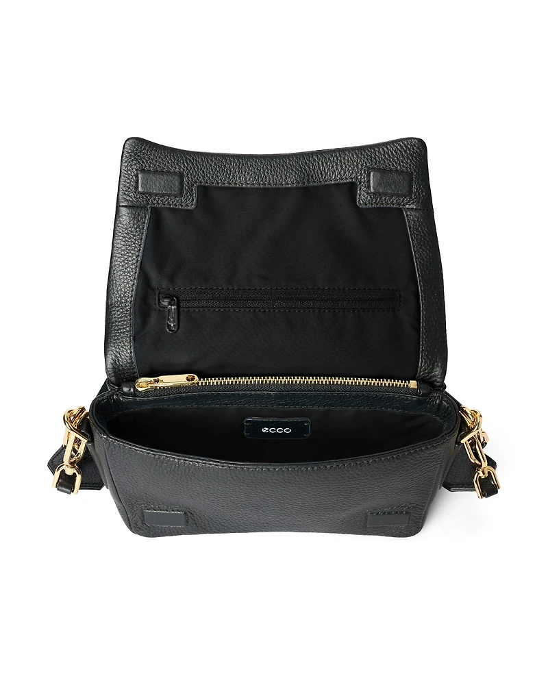 ECCO® Pinch Soft Pebbled Leather Medium Crossbody Bag