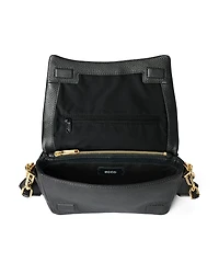 ECCO® Pinch Soft Pebbled Leather Medium Crossbody Bag