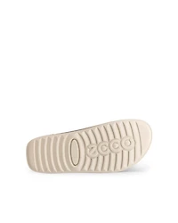 Women's ECCO® Cozmo Leather Two Strap Sandal