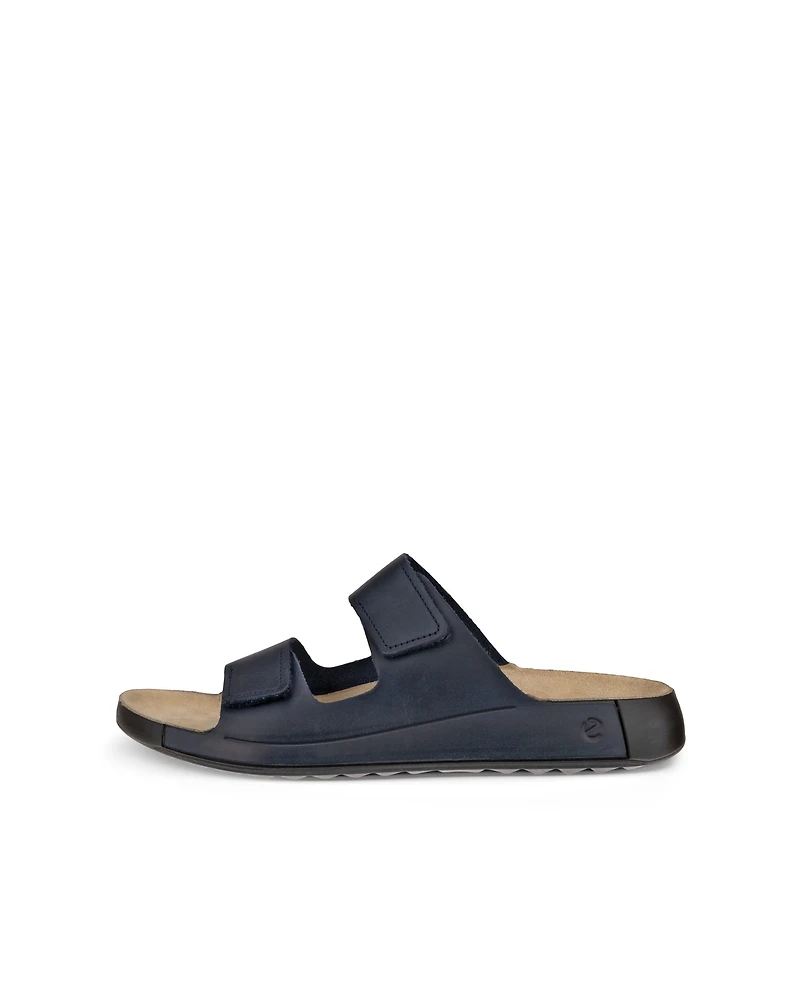 Men's ECCO® Cozmo Nubuck Two Strap Sandal