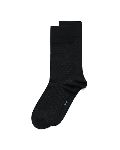 Men's ECCO® Classic Honeycomb Mid-Cut Socks