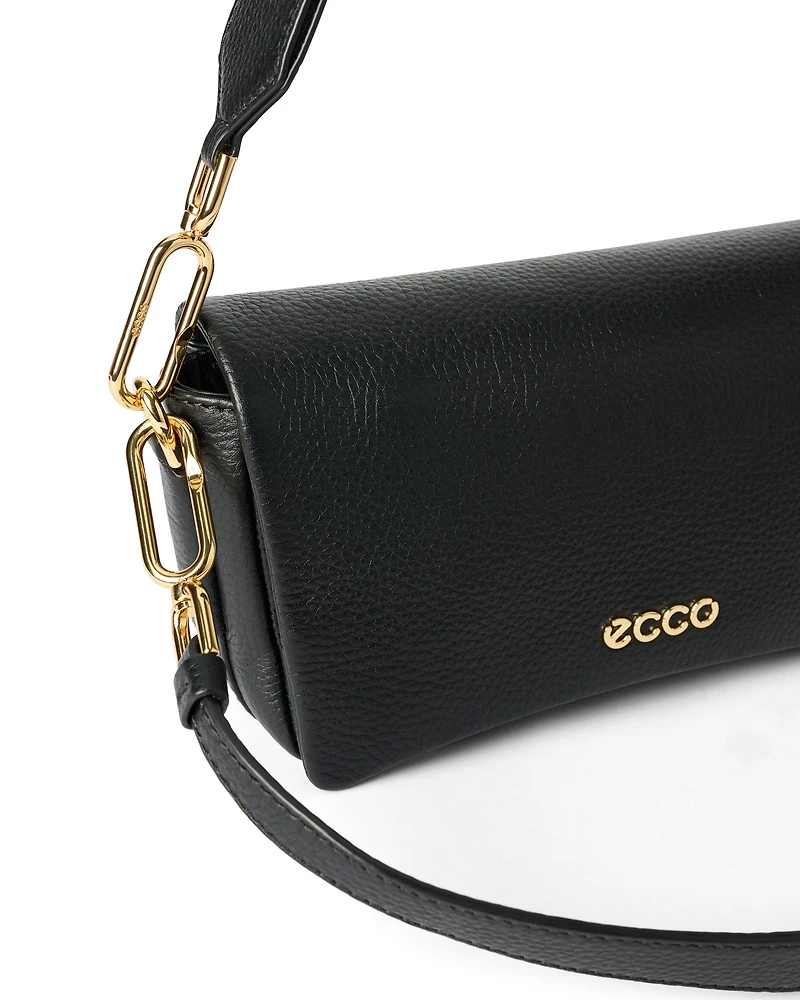 ECCO® Pinch Soft Pebbled Leather Medium Crossbody Bag