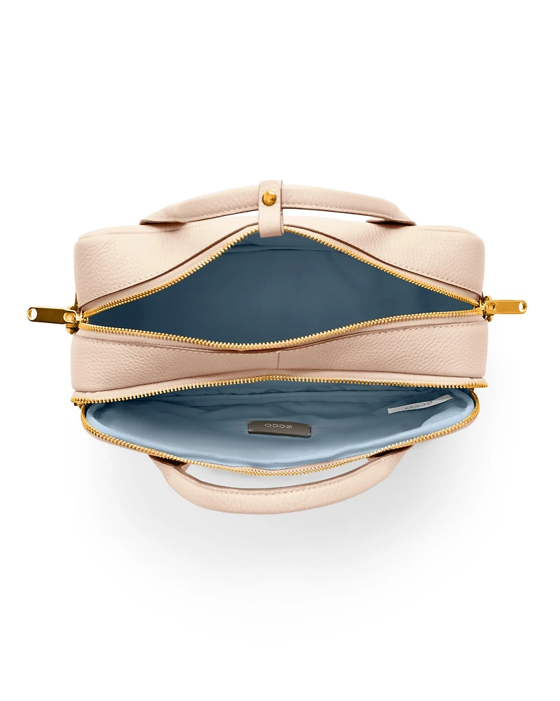 ECCO® Bowling Bag Medium Leather Bag