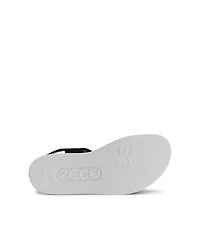 Women's ECCO® Flowt Leather Flat Sandal