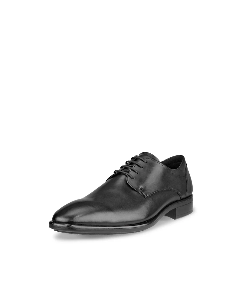 Men's ECCO® Citytray Leather Derby Shoe