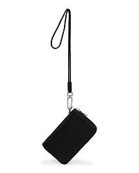 ECCO® Zip Around Pebbled Leather Pouch Wallet