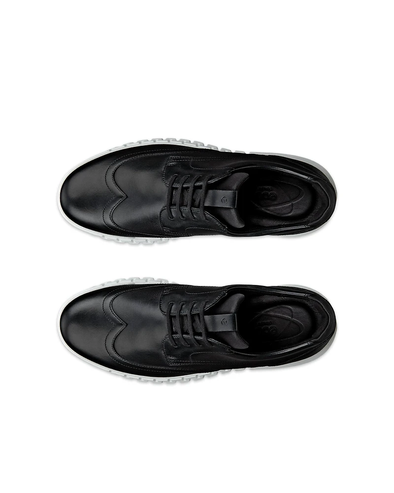 Men's ECCO® Gruuv Hybrid Leather Wingtip Shoe