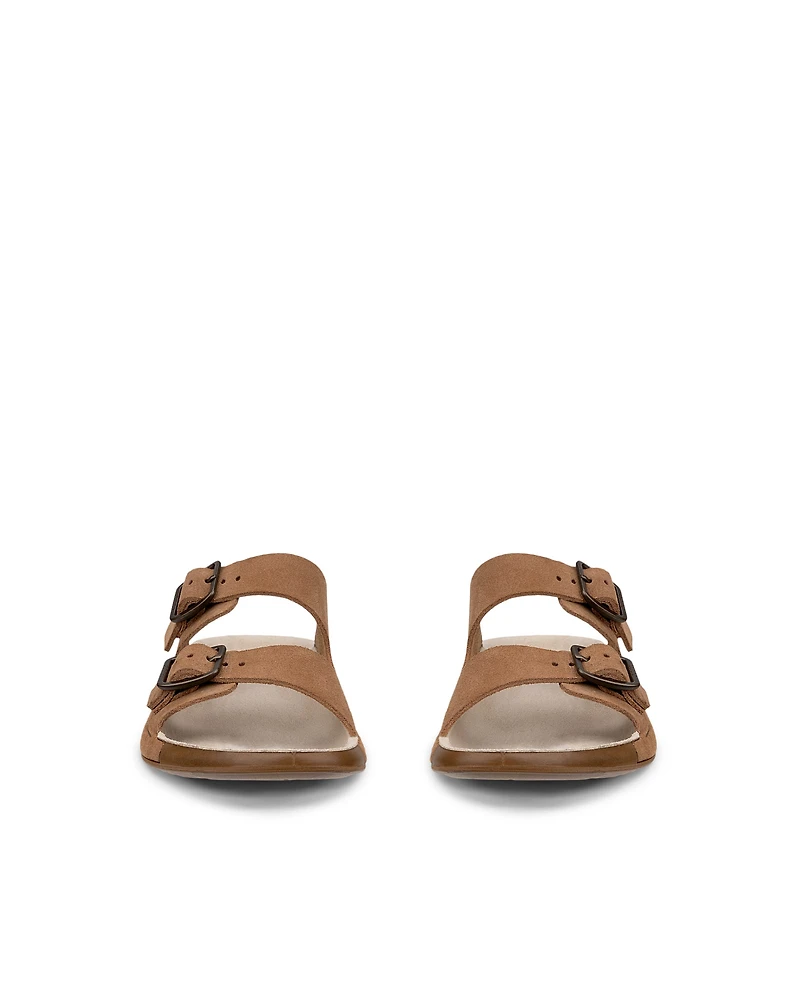 Women's ECCO® Cozmo Suede Two Strap Sandal