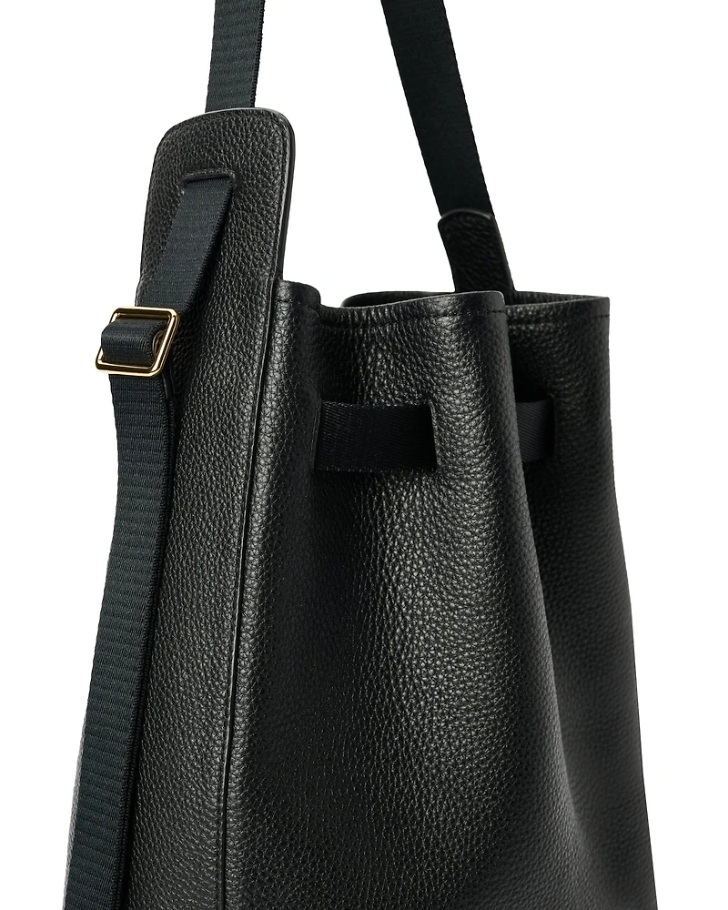 ECCO® Sail Pebbled Leather Medium Hobo Bag