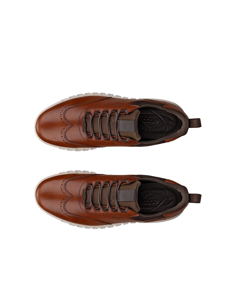 Men's ECCO® Gruuv Studio Leather Gore-Tex Hybrid Wingtip Derby Sneaker