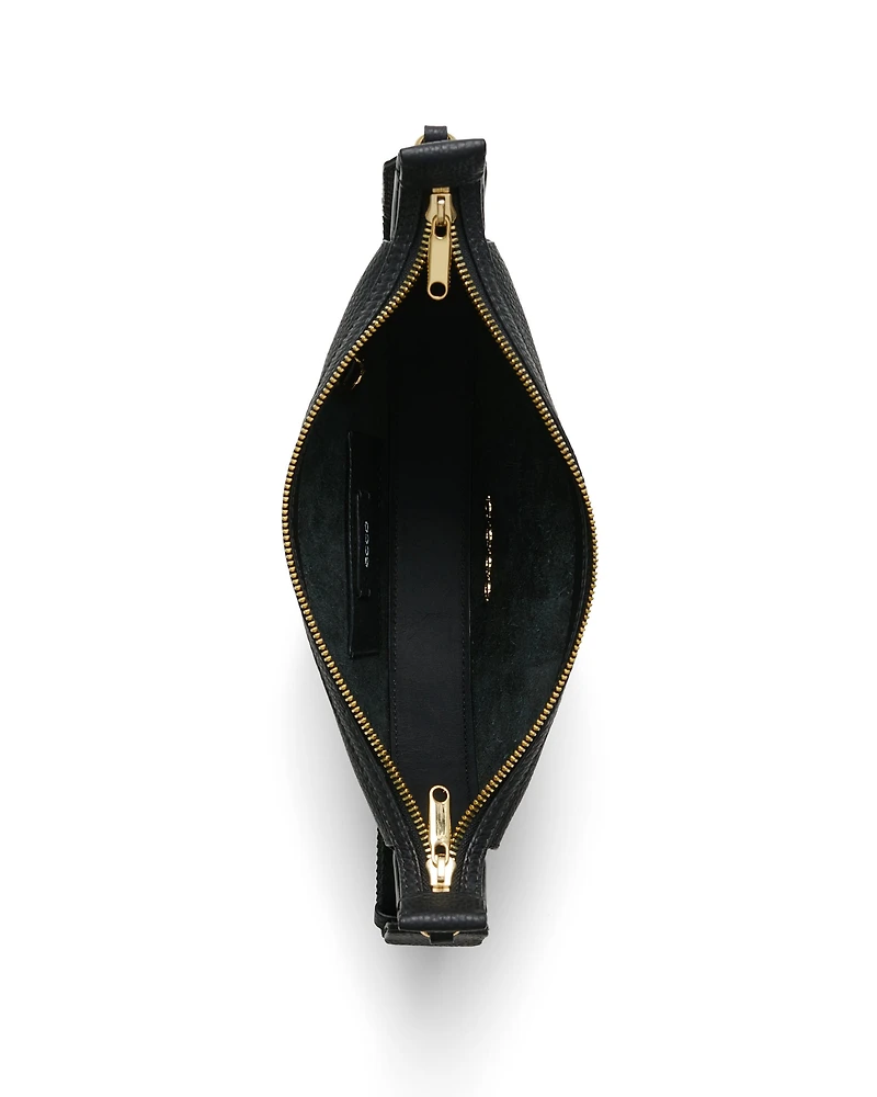 ECCO® Fortune Soft Pebbled Leather Small Shoulder Bag