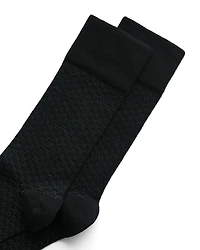 Men's ECCO® Classic Honeycomb Mid-Cut Socks