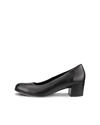 Women's ECCO® Dress Classic 35 Leather Block-Heeled Pump