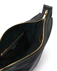 ECCO® Fortune Soft Pebbled Leather Medium Shoulder Bag