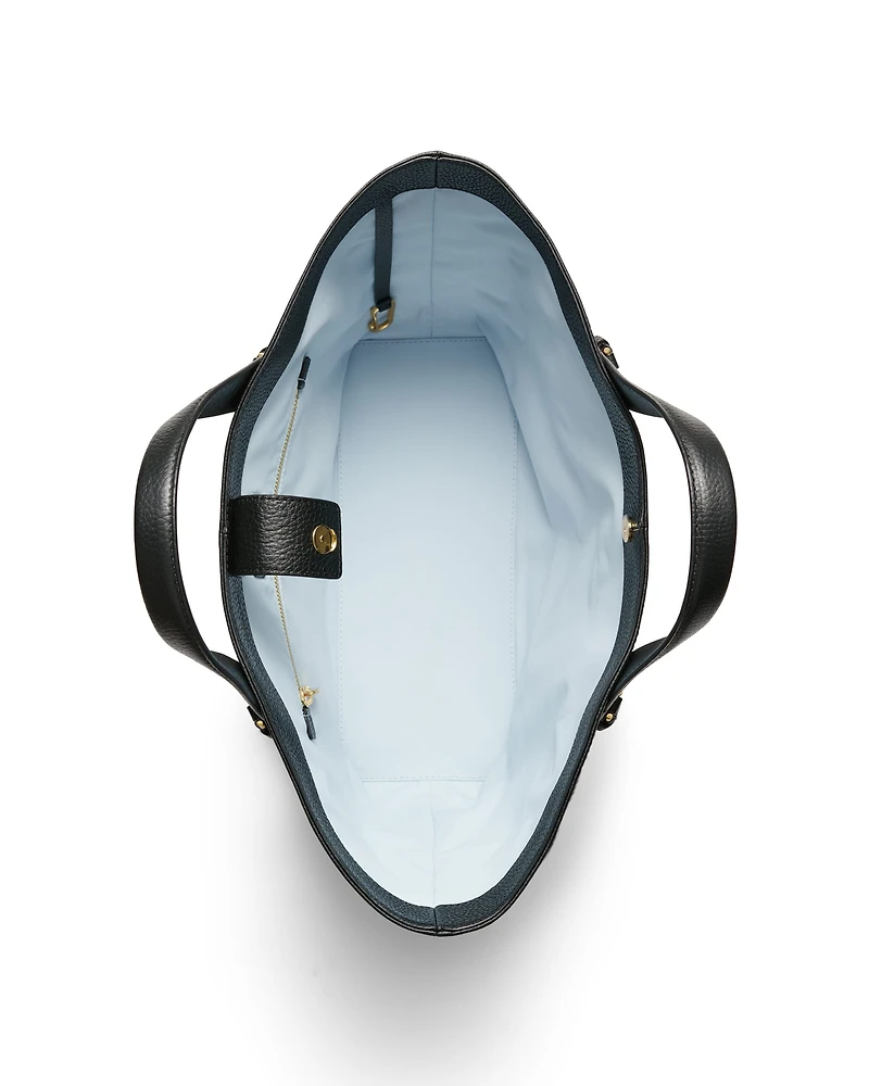 ECCO® Tote M Pebbled Leather Tote Bag