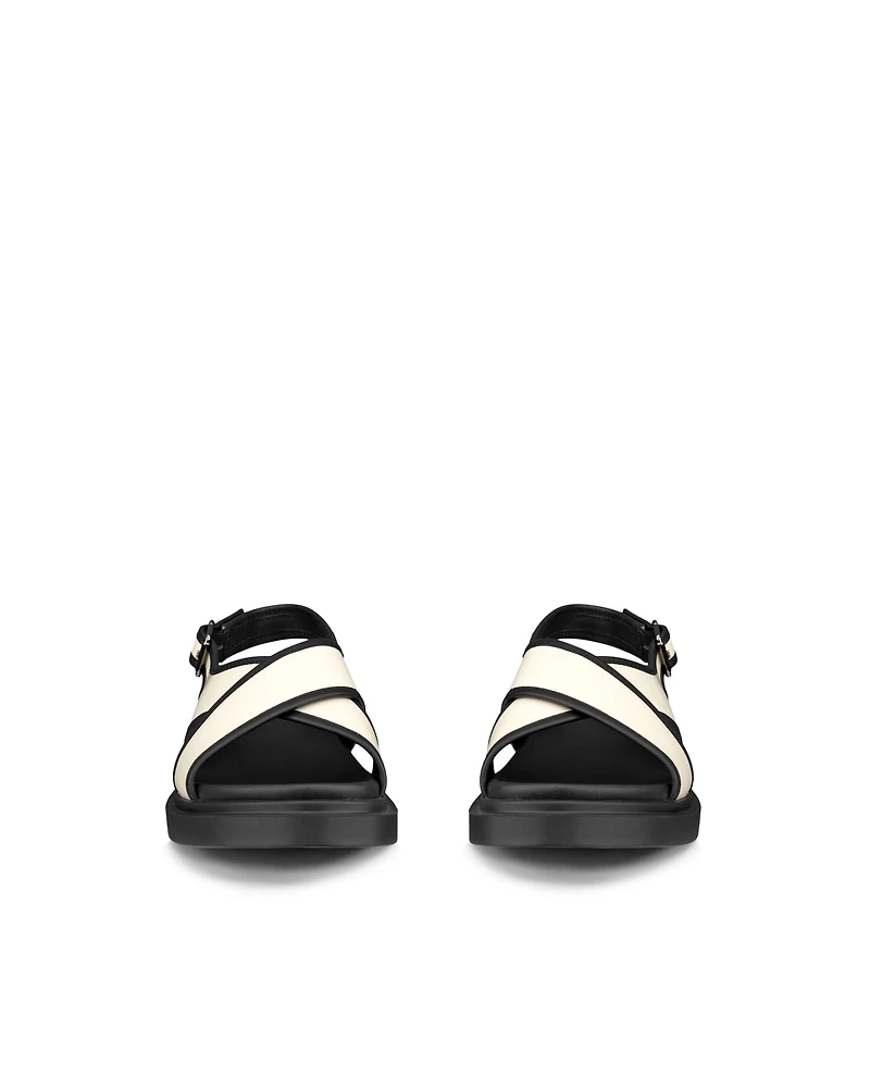Women's ECCO® Metropole Seoul Leather Slingback Sandal