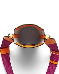 ECCO® Pot Wave Plate Smooth Leather Crossbody Bag