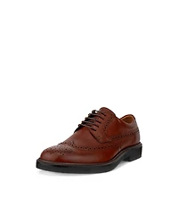 Men's ECCO® Metropole London Leather Brogue Shoe