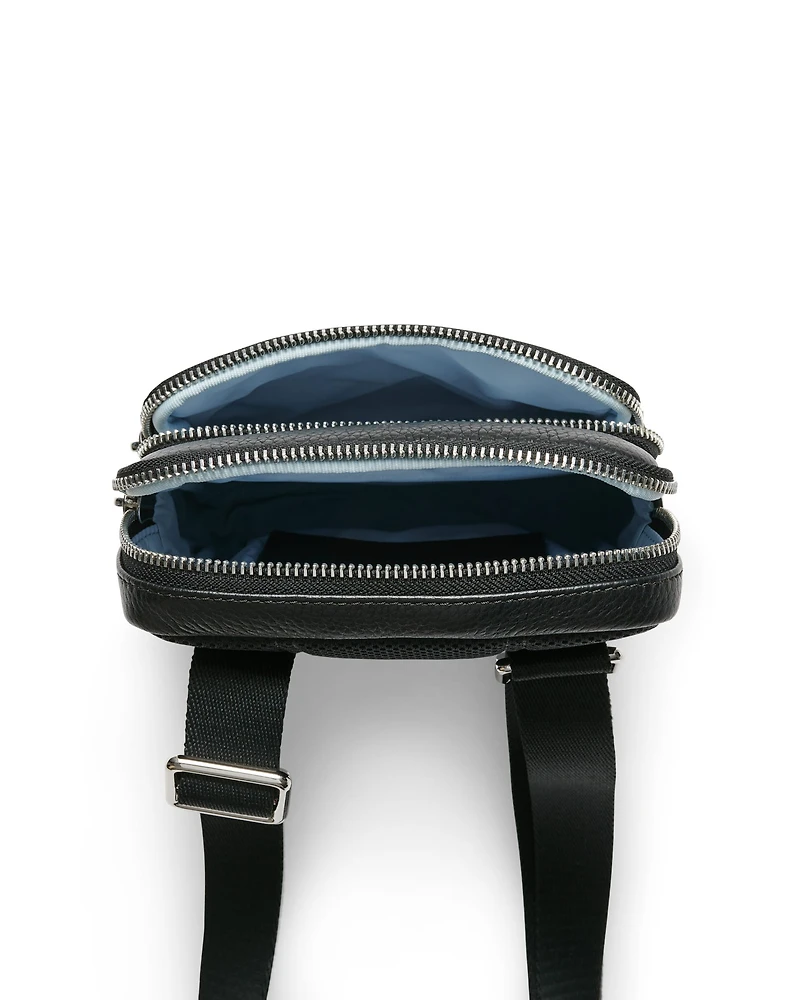 ECCO® Flat Pouch Leather Crossbody Bag