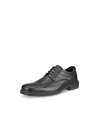 Men's ECCO® Helsinki 2 Leather Bike-Toe Derby Shoe