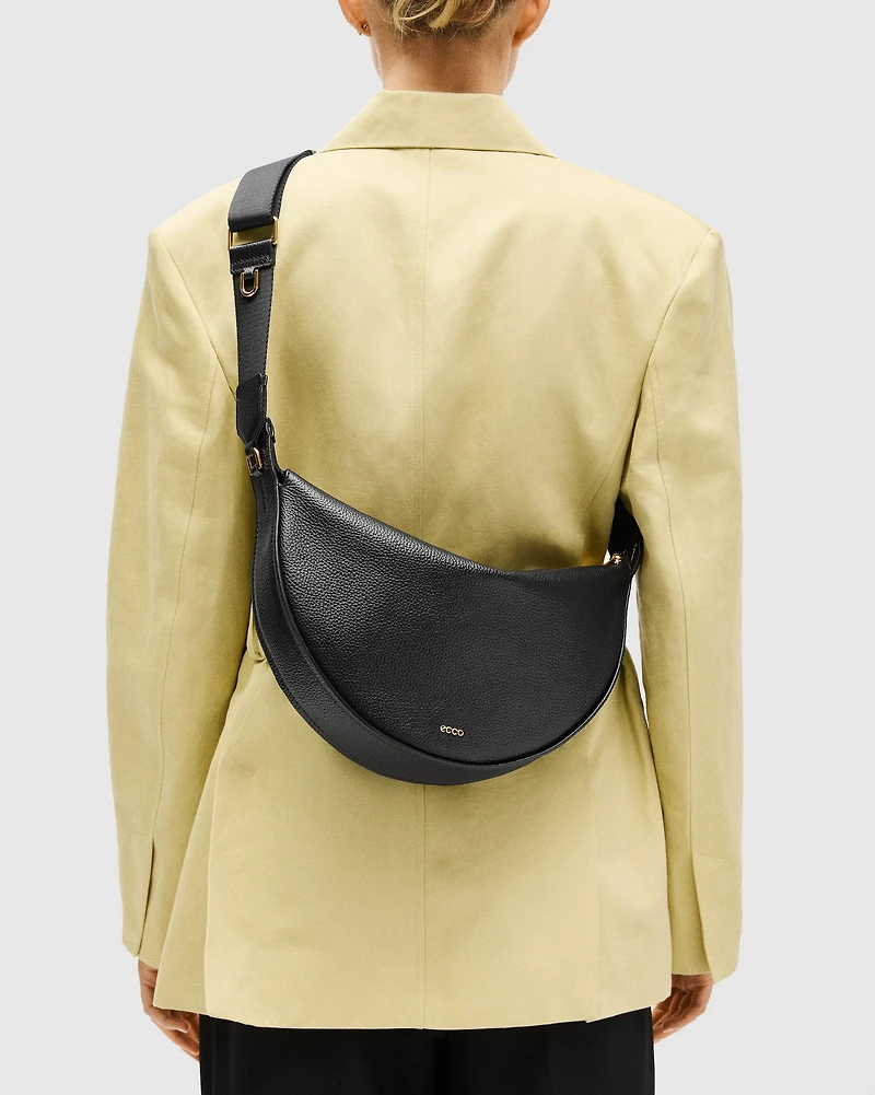 ECCO® Medium Fortune Leather Shoulder & Crossbody Bag