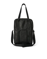 ECCO® Tote Packable North-South Leather Tote Bag