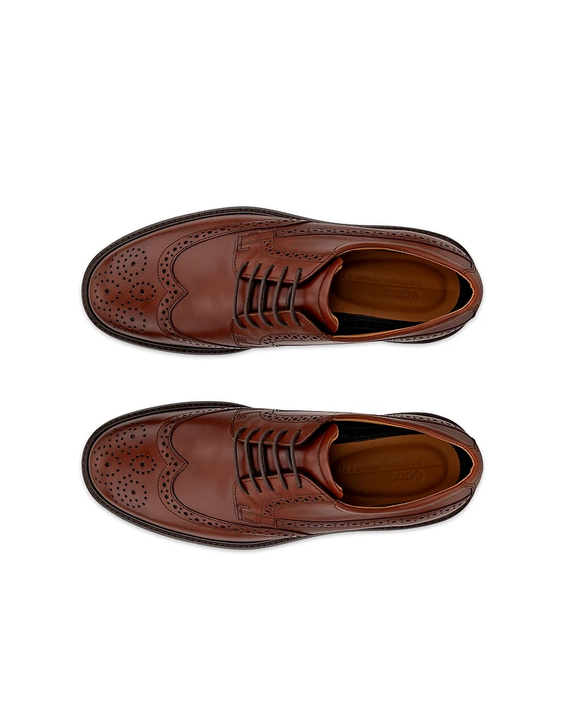 Men's ECCO® Metropole London Leather Brogue Shoe