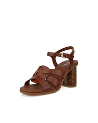 Women's ECCO® Sculpted Alba 65 Leather Heeled Sandal