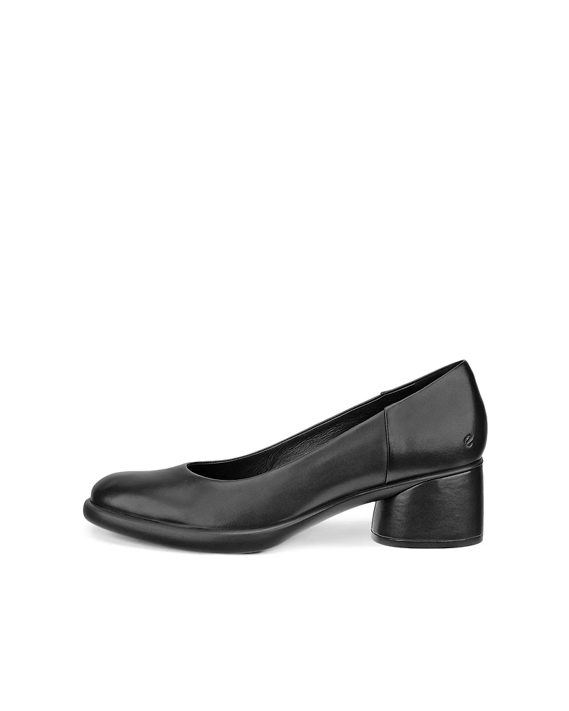 Women's ECCO® Sculpted LX 35 Leather Block-Heel Pump