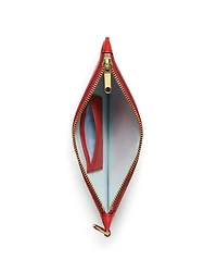 ECCO® Wristlet Pebbled Leather Pouch Bag