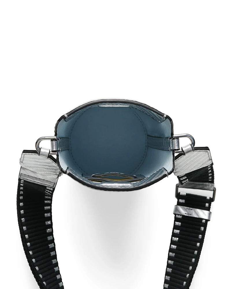 ECCO® Pot Metallic Leather Crossbody Bag